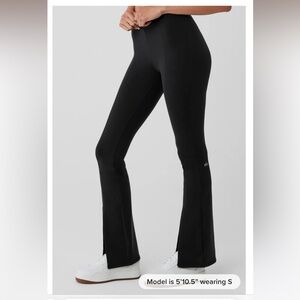 ALO Yoga Black Flare Leggings